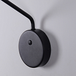 Бра с длинным чёрным металлическим каркасом Bendik Lighting варинант исполнения - 6 | Loft Concept в Нижнем Новгороде