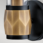 Бра для ванных комнат с прозрачным стеклянным плафоном в форме цилиндра Hinkley варинант исполнения - 15 | Loft Concept в Нижнем Новгороде