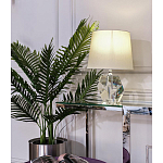 Настольная лампа с кремовым абажуром на граненном основании Crystal Facets варинант исполнения - 1 | Loft Concept в Нижнем Новгороде