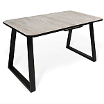 Стол обеденный раздвижной с прямоугольной бежевой столешницей Magali варинант исполнения - 1 | Loft Concept в Нижнем Новгороде