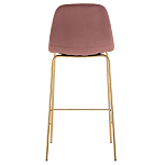 Барный стул на золотистых ножках VENDRAMIN Pink варинант исполнения - 5 | Loft Concept в Нижнем Новгороде