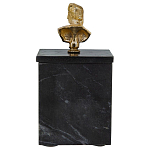 Мраморная шкатулка с бюстом из металла KELLY WEARSTLER варинант исполнения - 4 | Loft Concept в Нижнем Новгороде