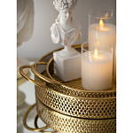 Поднос железный Gold Mesh варинант исполнения - 6 | Loft Concept в Нижнем Новгороде