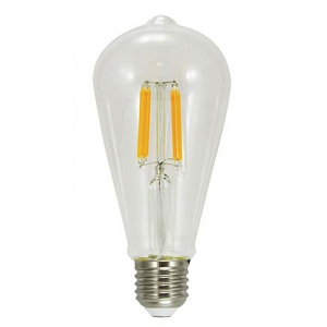 Лампа Эдисона ST64 LED 5 W E27 прозрачная