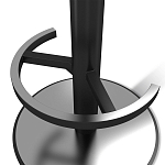 Барный стул вращающийся со спинкой Бежевый Велюр Vendramin Chair варинант исполнения - 5 | Loft Concept в Нижнем Новгороде