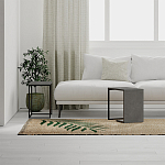 Комплект из 2-х приставных столов серого цвета из дерева ZIGOSH RETRO GREY варинант исполнения - 3 | Loft Concept в Нижнем Новгороде