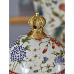 Шкатулка в форме яйца на величественных львах из фарфора с бронзовыми элементами Eden Garden варинант исполнения - 5 | Loft Concept в Нижнем Новгороде