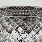 Потолочный светильник с чашеобразным плафоном из толстого волнообразного стекла и широким узорчатым основанием Hinkley варинант исполнения - 8 | Loft Concept в Нижнем Новгороде