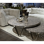 Стол журнальный круглый с узором Table Hypontic Pattern варинант исполнения - 6 | Loft Concept в Нижнем Новгороде