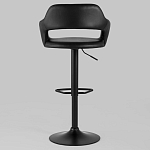 Барный стул черного цвета Strohach варинант исполнения - 4 | Loft Concept в Нижнем Новгороде