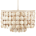 Люстра с каскадом из круглых декоративных элементов Texture Discs варинант исполнения - 3 | Loft Concept в Нижнем Новгороде