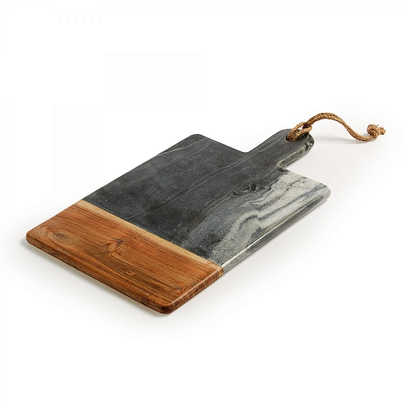 Разделочная доска Wood Strip Серый Коричневый в Нижнем Новгороде | Loft Concept 