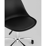 Офисный стул на металлическом основании EGGERY Black пластик варинант исполнения - 2 | Loft Concept в Нижнем Новгороде