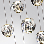 Люстра каскадня с 27-ю прозрачными шарообразными подвесами Bubbles Bocci варинант исполнения - 3 | Loft Concept в Нижнем Новгороде