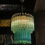 Дизайнерская люстра Blue Lagoon glass бирюзовое стекло  варинант исполнения - 4 | Loft Concept в Нижнем Новгороде