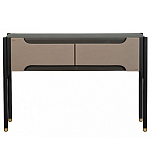 Консоль тёмно-коричневого цвета с 2-мя ящиками Gladstone варинант исполнения - 2 | Loft Concept в Нижнем Новгороде