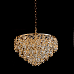 Люстра каскадная с подвесками в форме колец Galaxy of Light варинант исполнения - 4 | Loft Concept в Нижнем Новгороде