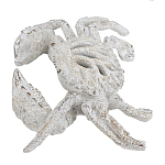 Статуэтка краб с детализированной текстурой в белом цвете Marine Accessories варинант исполнения - 2 | Loft Concept в Нижнем Новгороде