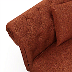 Мебельная ткань Шенилл терракотовый цвет 138 см T4-44 варинант исполнения - 9 | Loft Concept в Нижнем Новгороде