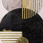 Панно декоративное с объемным эффектом Asymmetry варинант исполнения - 4 | Loft Concept в Нижнем Новгороде