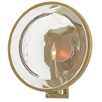 Бра круглое с прозрачным рельефным плафоном Crystal Prism варинант исполнения - 2 | Loft Concept в Нижнем Новгороде