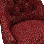 Мебельная ткань Шенилл бордовый цвет 138 см T4-23 варинант исполнения - 6 | Loft Concept в Нижнем Новгороде