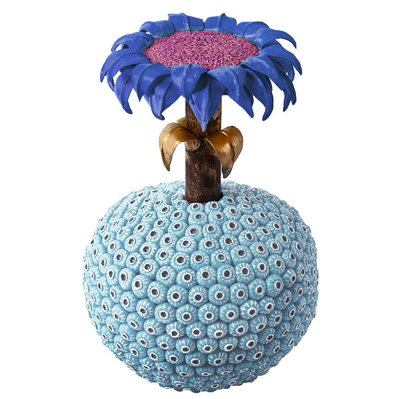 Статуэтка синий экзотический цветок Exotic Tropical Flower Голубой Синий Розовый Латунь Статуэтка синий экзотический цветок Exotic Tropical Flower Голубой Синий Розовый Латунь в Нижнем Новгороде | Loft Concept