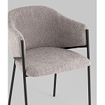 Стул Brace букле серый варинант исполнения - 2 | Loft Concept в Нижнем Новгороде