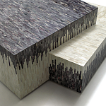 Дизайнерский журнальный стол с инкрустацией Plateau Coffee Table  варинант исполнения - 3 | Loft Concept в Нижнем Новгороде