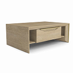 Стол журнальный с ящиками и открытыми полками Flowchart варинант исполнения - 2 | Loft Concept в Нижнем Новгороде