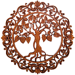 Панно из дерева LeafBerry Panel With Trees варинант исполнения - 1 | Loft Concept в Нижнем Новгороде