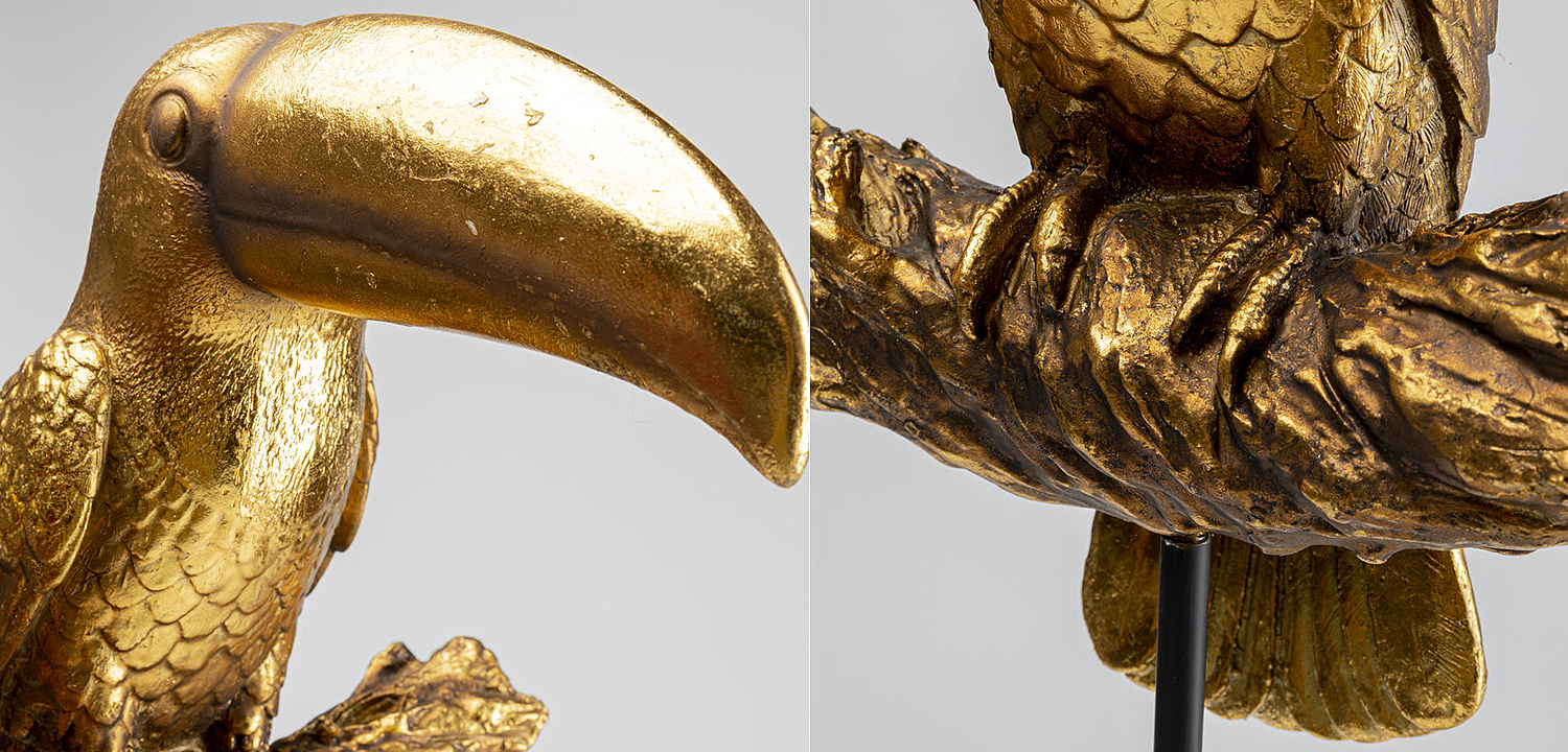 Статуэтка Golden Tukan on a stand - Loft-Concept в Нижнем Новгороде