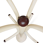 Вешалка напольная бежевая с 4-мя металлическими крючками Noble Branches варинант исполнения - 4 | Loft Concept в Нижнем Новгороде