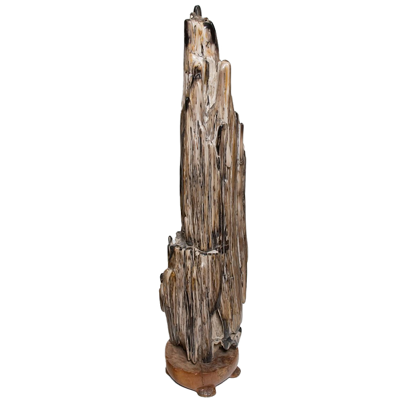 Аксессуар для интерьера из окаменелого дерева Petrified Wood Statuette Коричневый в Нижнем Новгороде | Loft Concept 