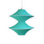 Подвесной вязаный бирюзовый светильник «Звезда Востока 02» варинант исполнения - 2 | Loft Concept в Нижнем Новгороде