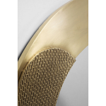 Зеркало золотое со вставками в виде геометрических фигур варинант исполнения - 3 | Loft Concept в Нижнем Новгороде