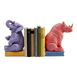 Держатель для книг Elephant and Rhinoceros Bookend варинант исполнения - 1 | Loft Concept в Нижнем Новгороде