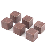 Камни для охлаждения виски из красного лемезита Natural Stone Cube варинант исполнения - 3 | Loft Concept в Нижнем Новгороде