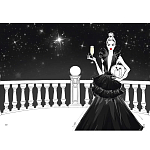 Megan Hess. Te Lttle Blk Dess варинант исполнения - 3 | Loft Concept в Нижнем Новгороде