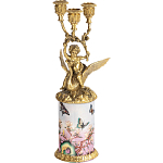 Фарфоровый подсвечник Лебедь с ангелом Asse варинант исполнения - 1 | Loft Concept в Нижнем Новгороде