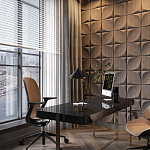 Гипсовая 3D панель с принтографией PM-22 варинант исполнения - 3 | Loft Concept в Нижнем Новгороде