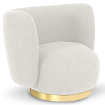 Кресло с обивкой букле Ambrose Boucle Armchair варинант исполнения - 1 | Loft Concept в Нижнем Новгороде