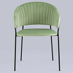 Стул в велюре фисташкового цвета Horizon варинант исполнения - 3 | Loft Concept в Нижнем Новгороде
