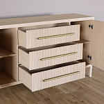 Буфет Primo с тремя ящиками и двумя фасадами Светлый дуб варинант исполнения - 5 | Loft Concept в Нижнем Новгороде