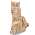Статуэтка из дерева сова Animals of the World 20 варинант исполнения - 2 | Loft Concept в Нижнем Новгороде