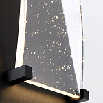 Настенный фонарь уличный прямоугольный черного цвета со стеклом с пузырьками Eurofase варинант исполнения - 5 | Loft Concept в Нижнем Новгороде