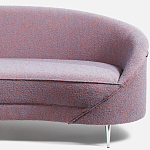 Диван Paulet Sofa Сиреневое Букле варинант исполнения - 1 | Loft Concept в Нижнем Новгороде