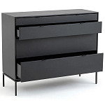 Комод из металла и кожи Guarin Chest of Drawers варинант исполнения - 3 | Loft Concept в Нижнем Новгороде