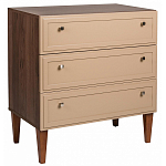 Комод бежевый из массива бука с 3-мя ящиками Wenge Light варинант исполнения - 1 | Loft Concept в Нижнем Новгороде