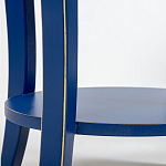 Синяя тумба на фигурных ножках Shelby варинант исполнения - 5 | Loft Concept в Нижнем Новгороде